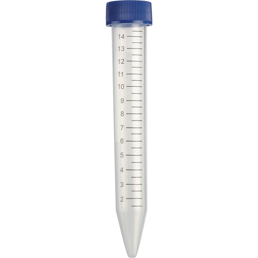 Lab Use EO Sterile Conical Bottom Plastic Centrifuge Tubes 15ml With Lid