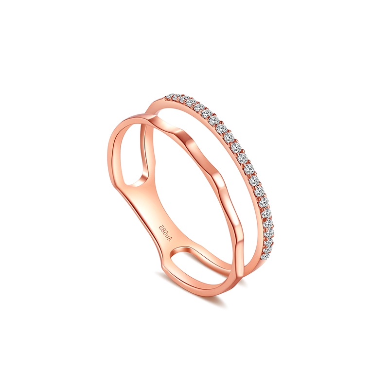 14K women's fashion personality advanced cool style
