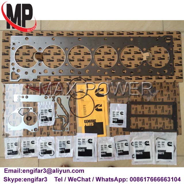 ISX QSX15 ISX15 комплект верхних прокладок 4025300 4955595 4352144 для дизельного экскаватора трактора запасные части