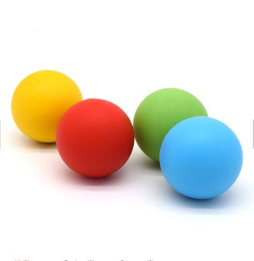 Popular Natural rubber trigger Point therapy lacrosse balls