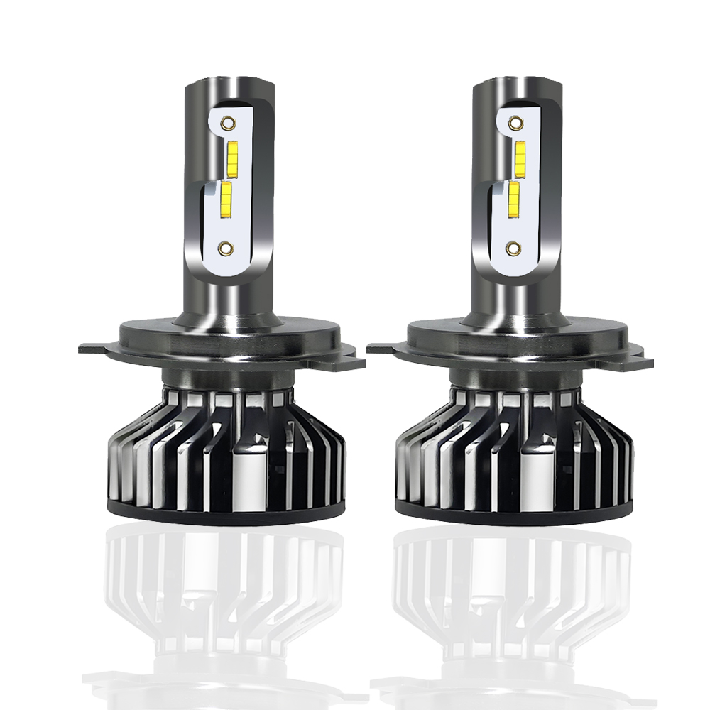 Супер яркая светодиодная лампа для фар F2 CSP COB ZES LED H11 HB3 9005 HB4 9006 H4 Светодиодные Автомобильные фары высокой мощности H7 LED Canbus