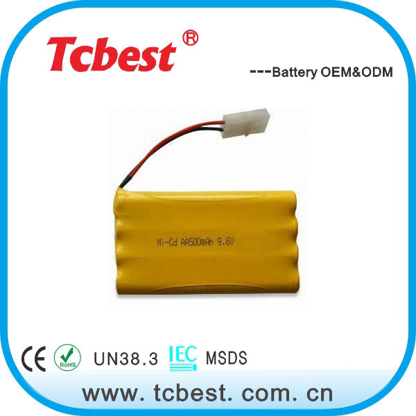 Оптовая цена 1,2 v 700mah перезаряжаемые никель-кадмиевый аккумулятор aa батарея