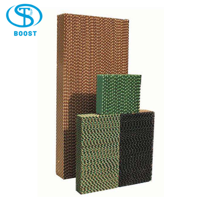 Chicken house evaporative cooling pad for greenhouse and poultry farm