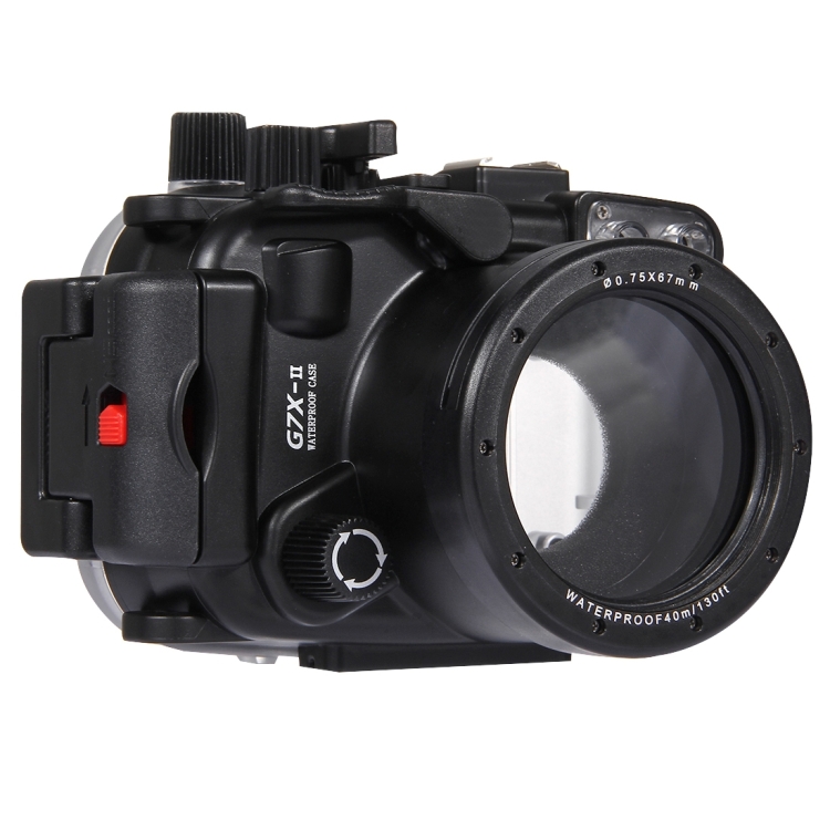 Чехол PULUZ Для Подводного Погружения на глубину 40 м для Canon G7 X Mark II, водонепроницаемый корпус для камеры