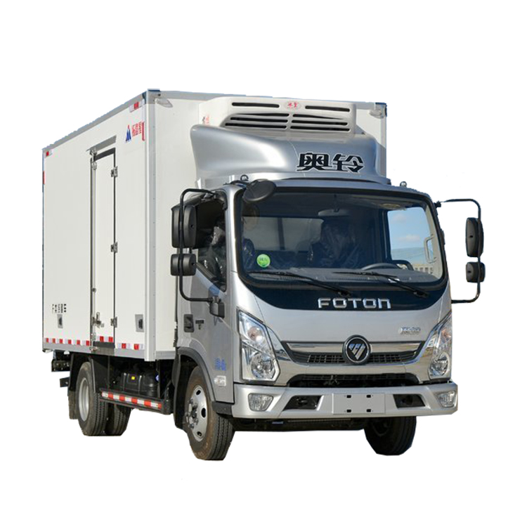 Грузовик-холодильник FOTON Aoling Express, 4x2, 6 колес, л.с., б/у, новый дизельный двигатель