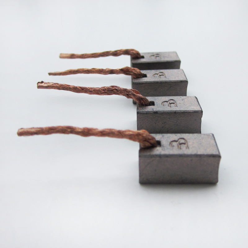 4 шт./компл. угольные щётки, а также смазывайте механизм 8X10X18mm 3,15x3,94x7,09 "(Д x Ш x В) для 600W Unite Motor 1020Z \ 1120ZXF \ 1120ZX