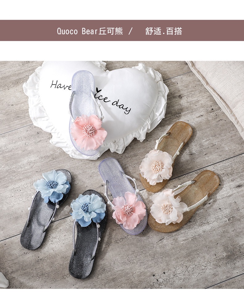Wholesale custom made slides comfortable Flip Flops women's summer slippers