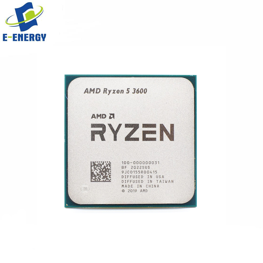 AMD 5 3600 6 ядро 3,6 ГГц разъем AM4 65W 100-000000031 100-100000031 коробка настольный процессор