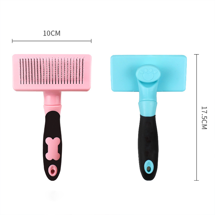 Dog Cat Pet Hair Fur Pet Grooming Slicker Brush Comb Pet Dog