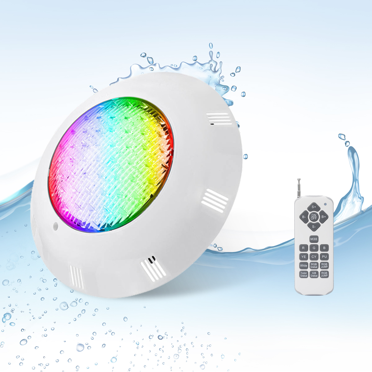 IP68 9W 12W 18W professional underwater lamps led wall mounted swimming pool light