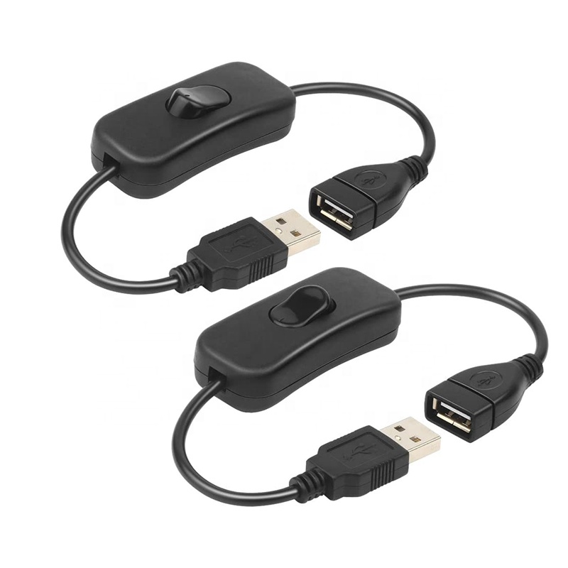 Пользовательский вентилятор ПК контроллер Usb 5 В штекер-гнездо ВКЛ./ВЫКЛ. Кабель переключателя питания