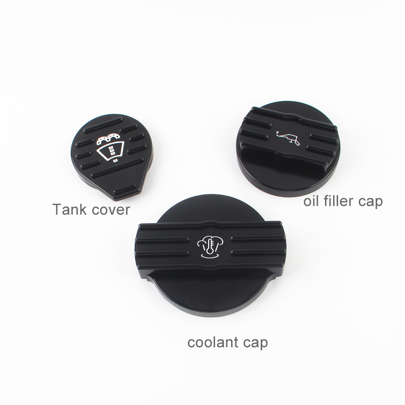 Tank Cap / Bottle Cap / Oil Cap for VW CC Golf GTI Audi Seat Skoda 2.0T Scirocco EA888 Engine Aluminium Protect Cap Cover