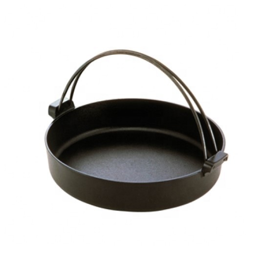 Произведено в Японии японская посуда Sukiyaki Pot, сделанная из чугуна-Sukiyaki Pot Kizuna-