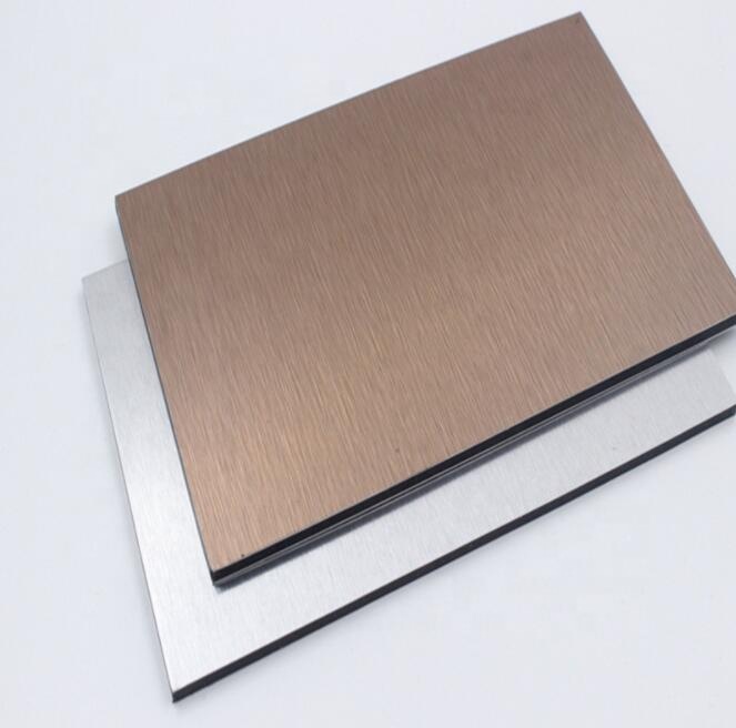 Алюминиевая композитная панель Alucobond dibond 1220*2440*4 мм и 0,3 толщиной алюминия pvdf acp цена