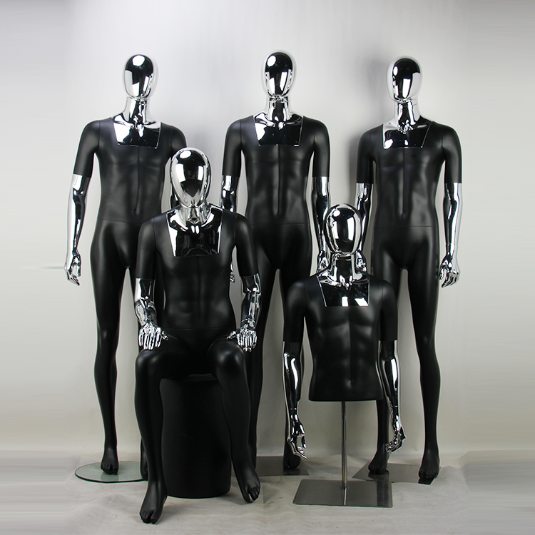 Window Display Fiberglass Muscular Mannequin Black male mannequin full body dummy man mannequin