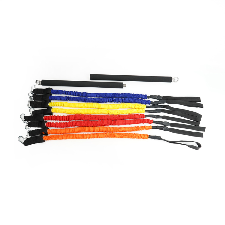 Yoga Pilates Bar Gym Stick Portable Pilates Bar Kit With Resistance Band