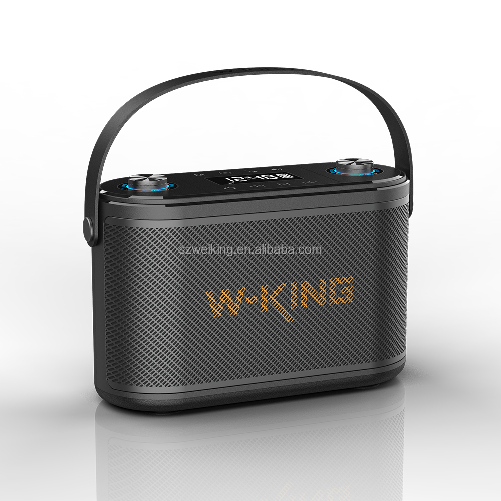 2022 W-KING новый дизайн H10S Портативный беспроводной Bluetooth домашний динамик для K-song