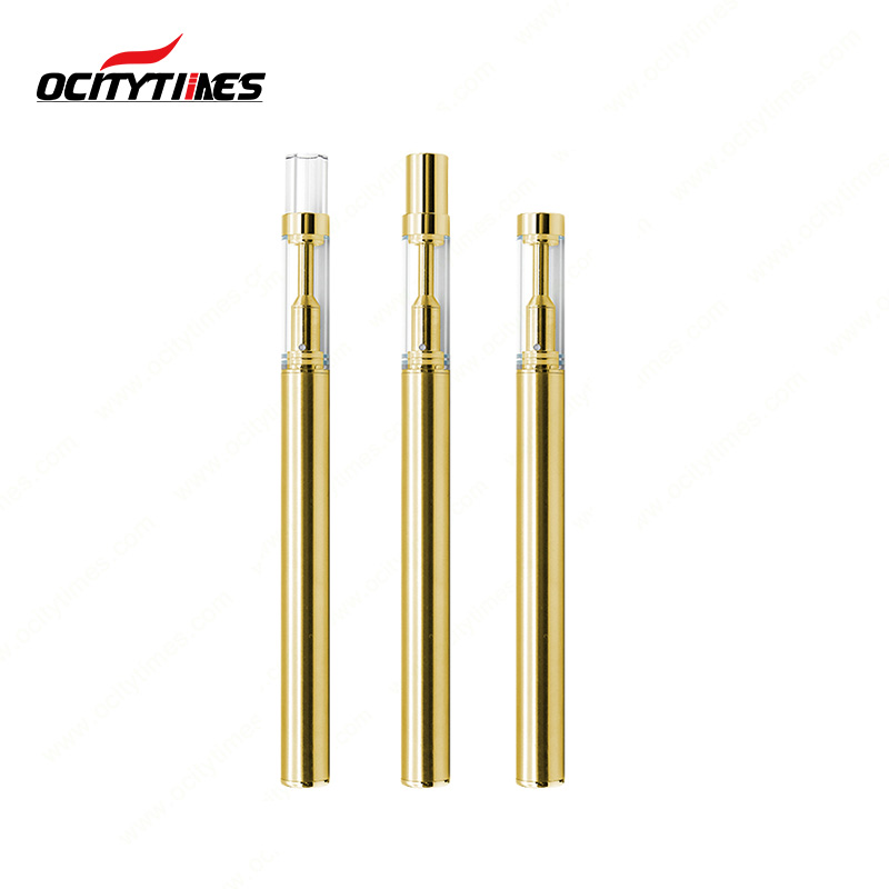 different hole option gold silver empty 0.5ml cbd tank disposable vape pen