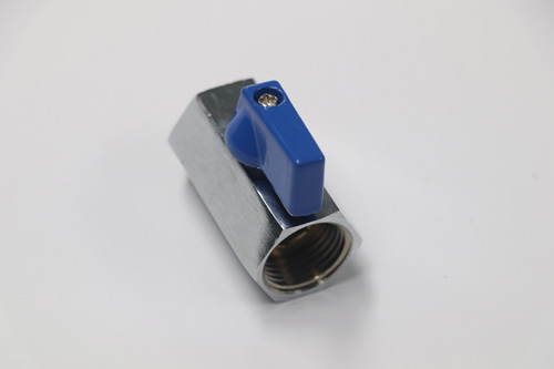 New Type Design water valve mini Brass Durable Female Thread Bspp npt Copper Mini 1 inch brass Ball Valve Manufacturer