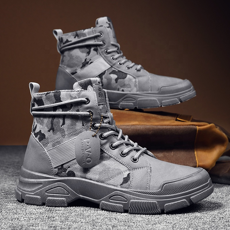 Men Leather Tactical Swat Military Casual Mens Timbaland Ankle Custom Combat Cowboy Palladium Knight Italy Speed Shoe Boots
