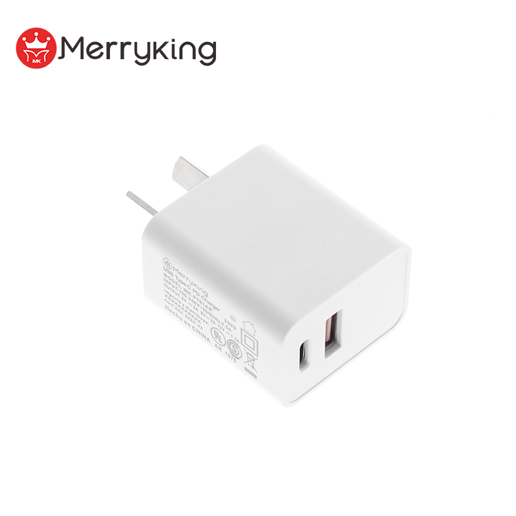 USB-A USB-C Сетевое зарядное устройство qc3.0 быстрое зарядное устройство 5v 3a usb настенное зарядное устройство смарт мобильный телефон быстрое зарядное устройство