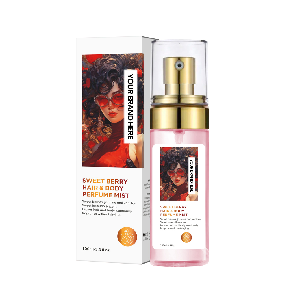 Berry Perfumes Deodorant Women's Sexy Hair And Body Perfume Fragrance Spray Long Lasting Perfume Body Mist