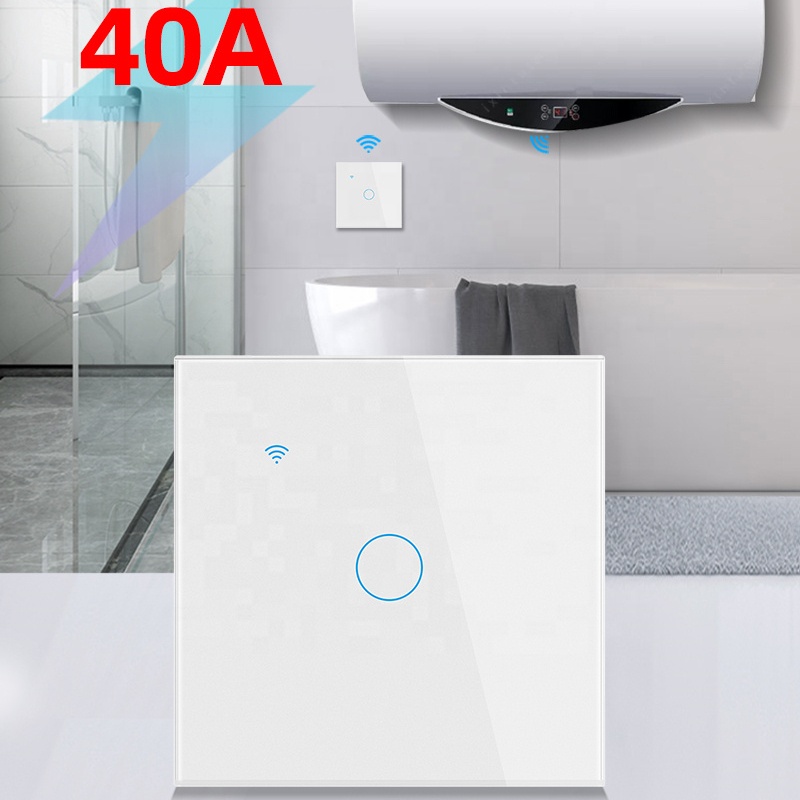 Умный водонагреватель Tyelc, евростандарт, 40 А, 8000 Вт, Wi-Fi, поддержка Alexa,Google Home