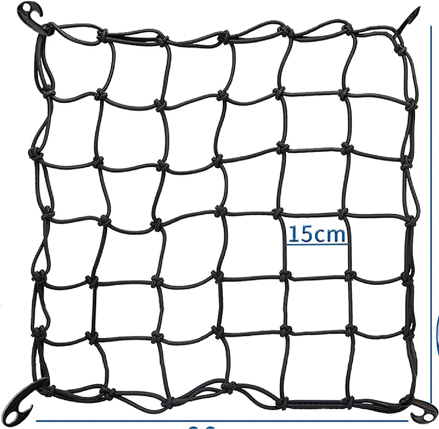 Screen of Garden durable hydroponic grow tent scrog net quality rubber scrog net trellis stretch net with plastic hook