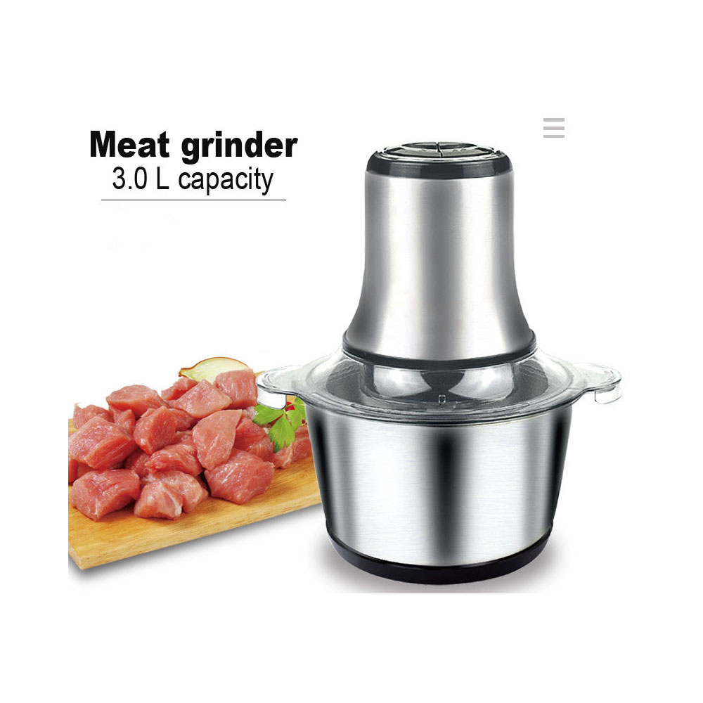 Amazon kichen инструменты Мясорубка Электрический измельчитель лука многофункциональная Мясорубка из нержавеющей стали мясорубка
