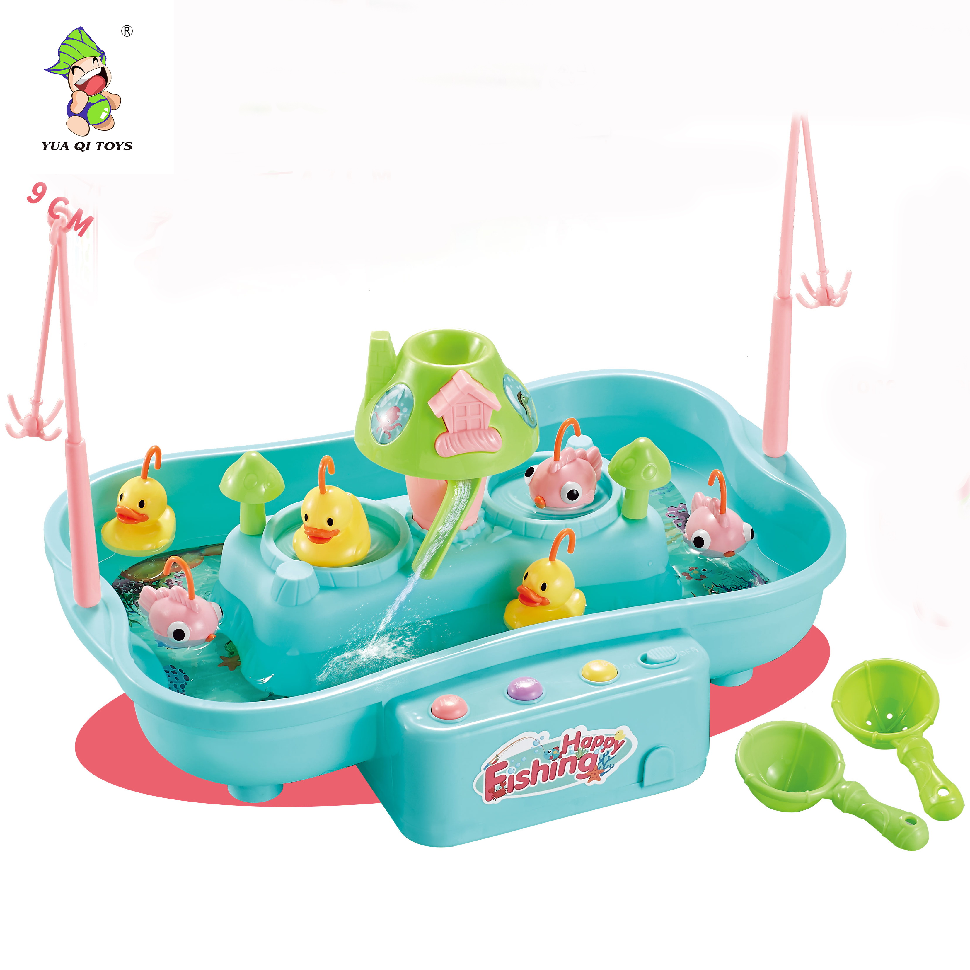 Набор игрушек для соревнований, игры для рыбалки на уках с музыкой и подсветкой, игрушка для рыбалки