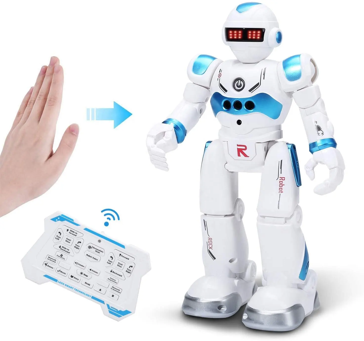 99888-3 Smart Programmable Remote Control Robots With Gesture Sensing Walking Dancing Intelligent Robot Toys for Kids