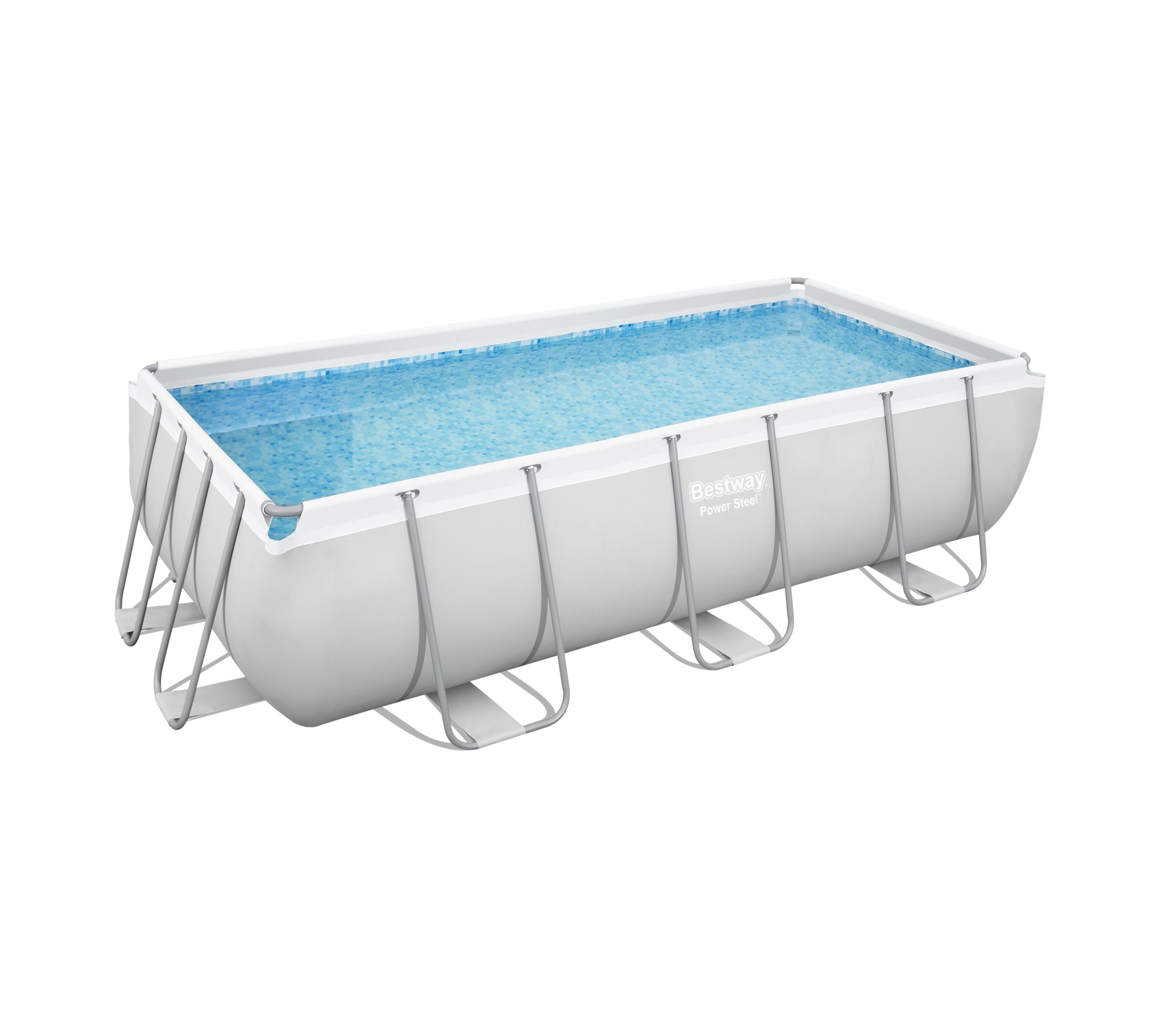 Bestway 56441 Piscina Power Steel Above Ground Pool Set 4.04 m x 2.01 m x 1.00 m Plastic Frame Swimming Pool
