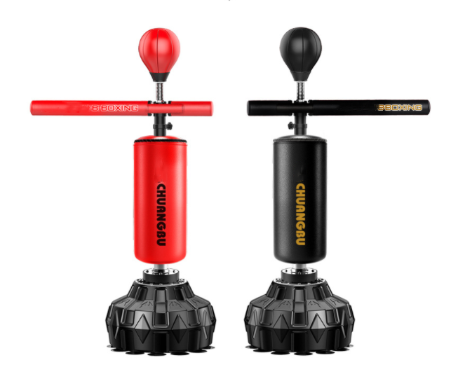 Boxing Speed Response Punching Bag Durable Adjustable Training Boxing Ball Professional Heavy Stand Punching Bag With Reflex Bar