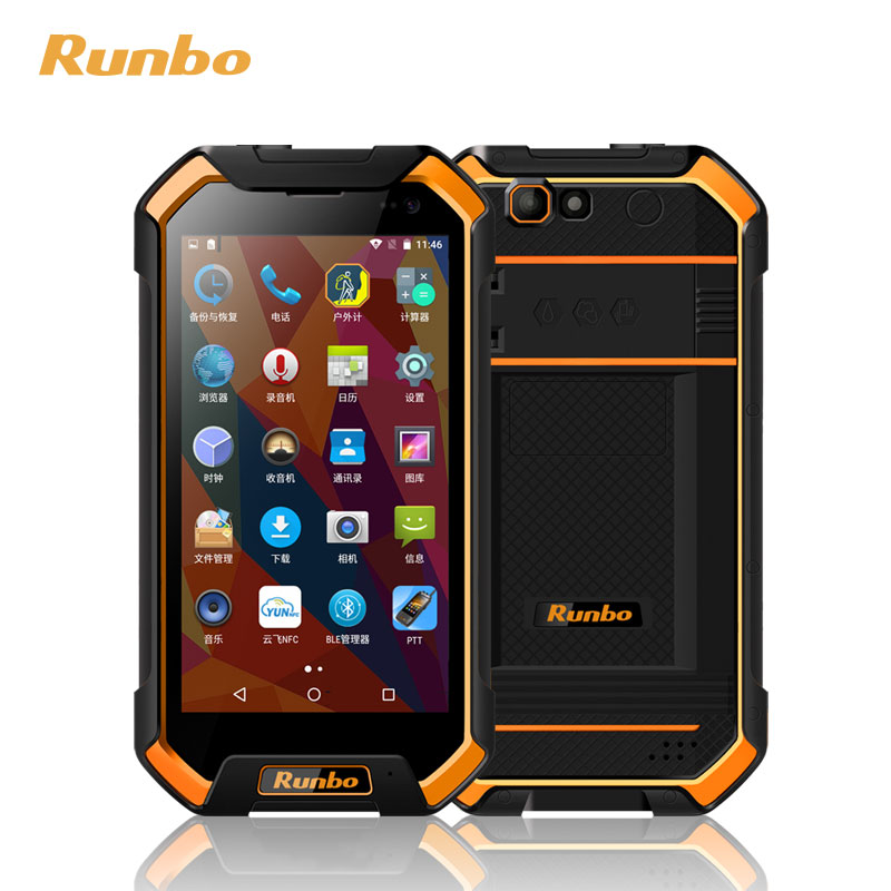 Runbo Оригинальный профессиональный защищенный смартфон LTE 4G Восьмиядерный 2,5G andriond 8,1 Dual SIM водонепроницаемый IP67 горячая Распродажа прочный сотовый телефон