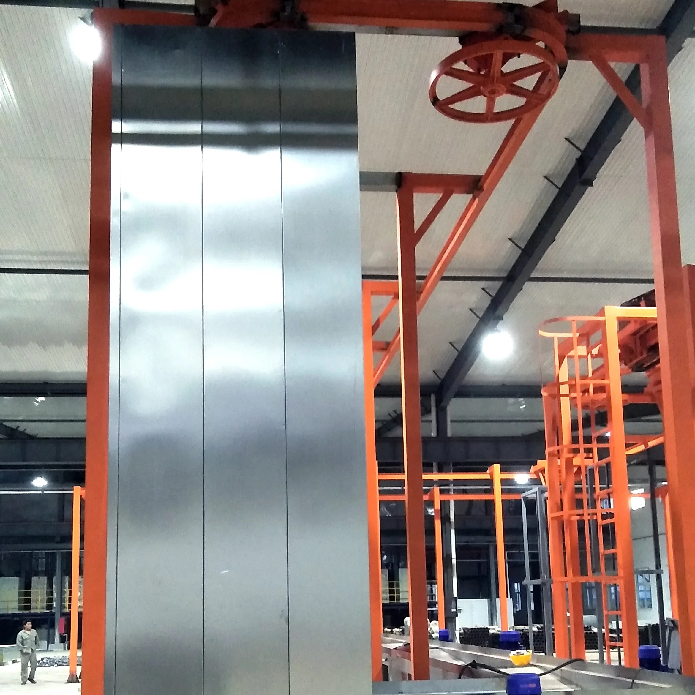 Easy Operate Automatic Painting Electrostatic Painting machine Powder coating Line For Sale