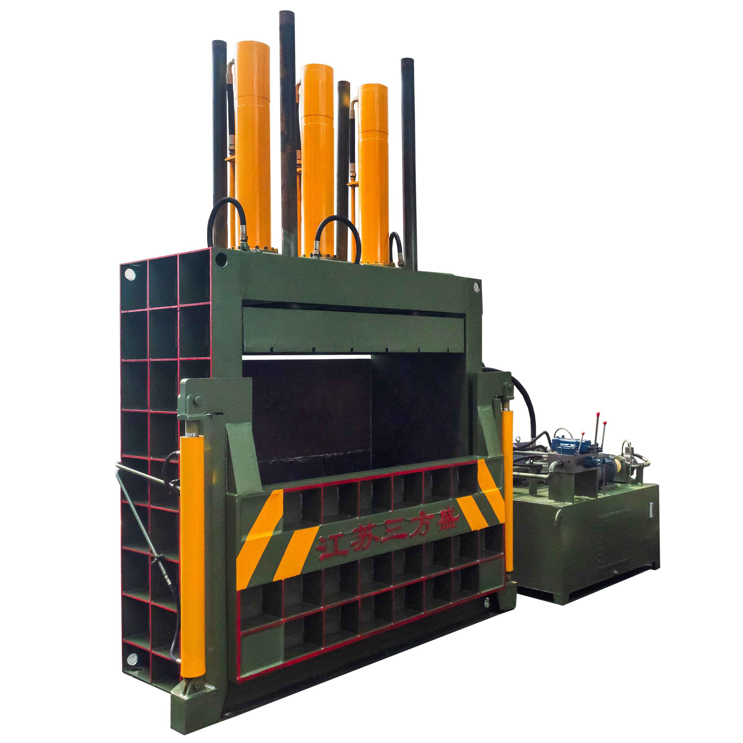 Y82-200 Vertical Hydraulic Scrap Aluminum Alloy Baler Metal Press Baling Machine