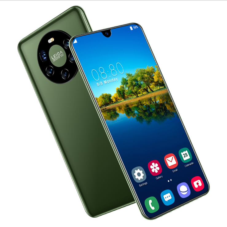 Лидер продаж 2021, Новое поступление на Amazon, мобильный телефон Mate 40 Pro +, полноэкранный, Android 10,0, сотовый телефон Mate40 Pro +, смартфон