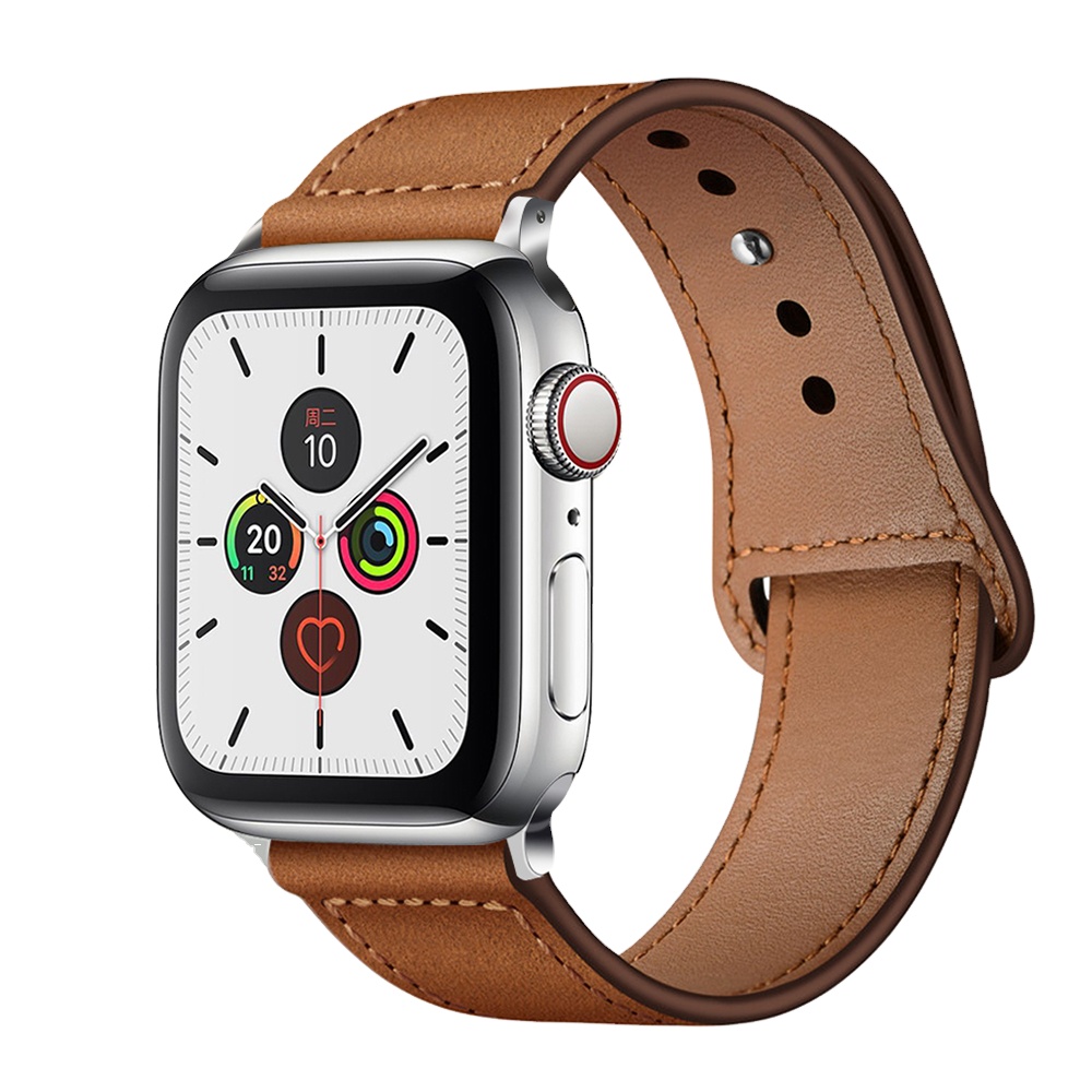 Amazon Горячая продажа роскошный ремешок для apple watch series se/7/6/5/4/3 Высокое качество кожаный ремешок для Apple watch band 40 мм 44 мм