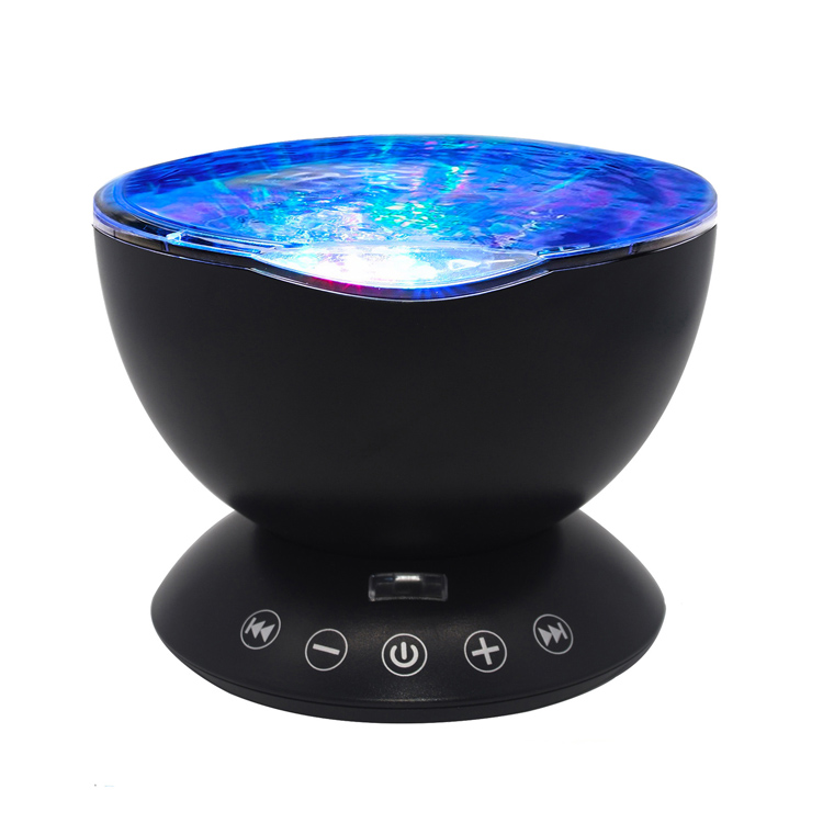 High Quality Novelty Disco Home Decorative Ocean Sea Wave Night Light Projector