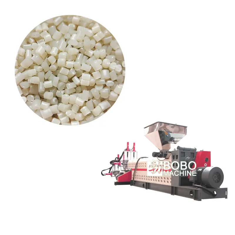 Wasted Plastic Recycling Machine Pellets Granules Making Cutter