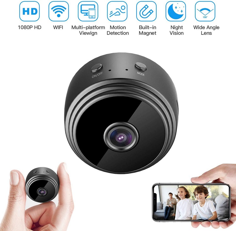Maaadro A9 Mini DV CameraWifi 1080P Full HD Car DVR Recorder Motion Sensor Night Vision Surveillance Hidden Camera