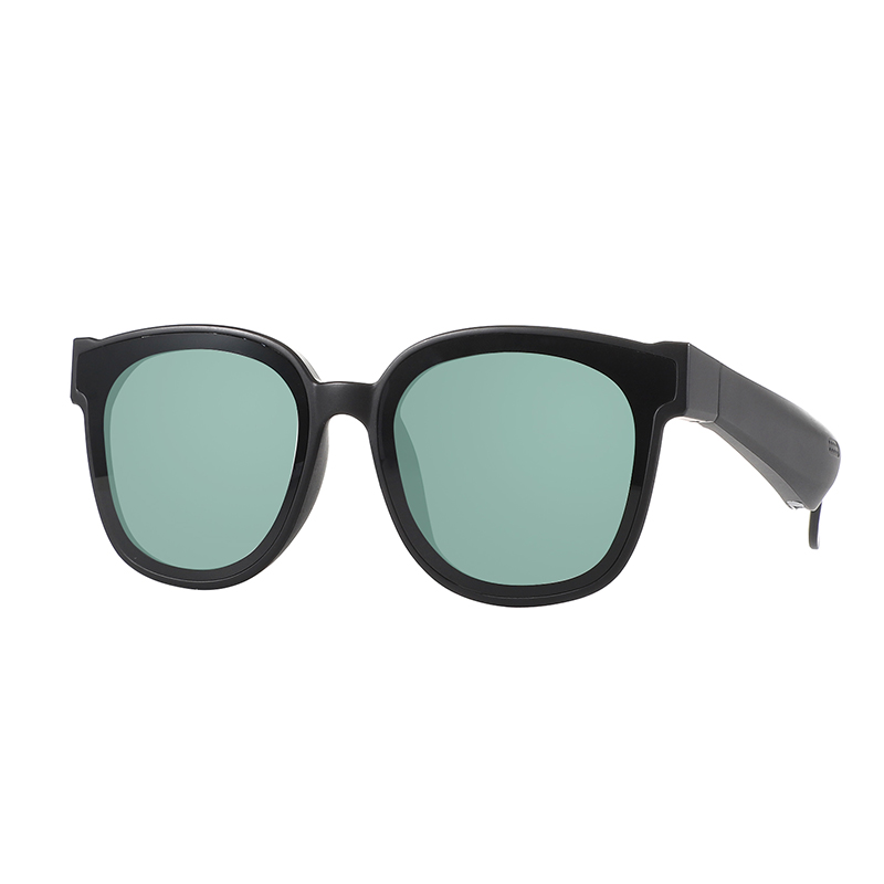 For outdoor Frame Sport Music Sunglasses UVA/UVB Protective Sunglasses Music Speaker With Micphone Inside pub