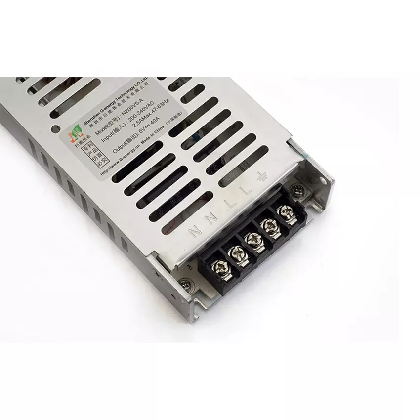 5v40A блок питания AC220V светодиодный дисплей видео стеновые панели 200W адаптер питания для светодиодных панелей P4 P5 P6 P8 P10