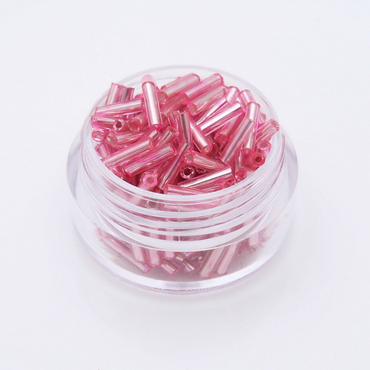 2x6mm Czech Glass Seed Spacer Beads Austria Crystal Long Tube Beads MultiColor For Jewelry Making