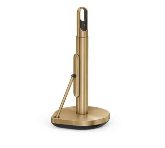 OEM/ODM Stainless Steel Paper Towel Holder Designed for Easy One-Handed Operation Has spray bottle and Holds All Size Rolls