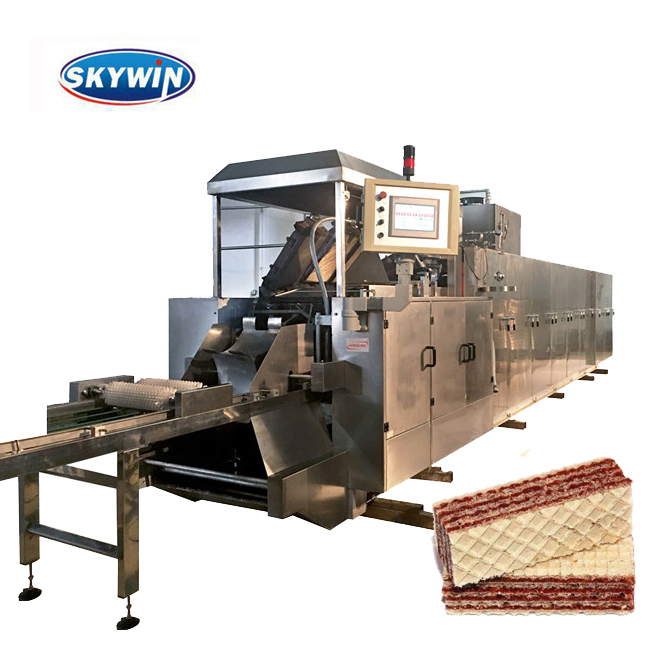 Skywin завод вафель печенья выпечки газа или электрической печи машина
