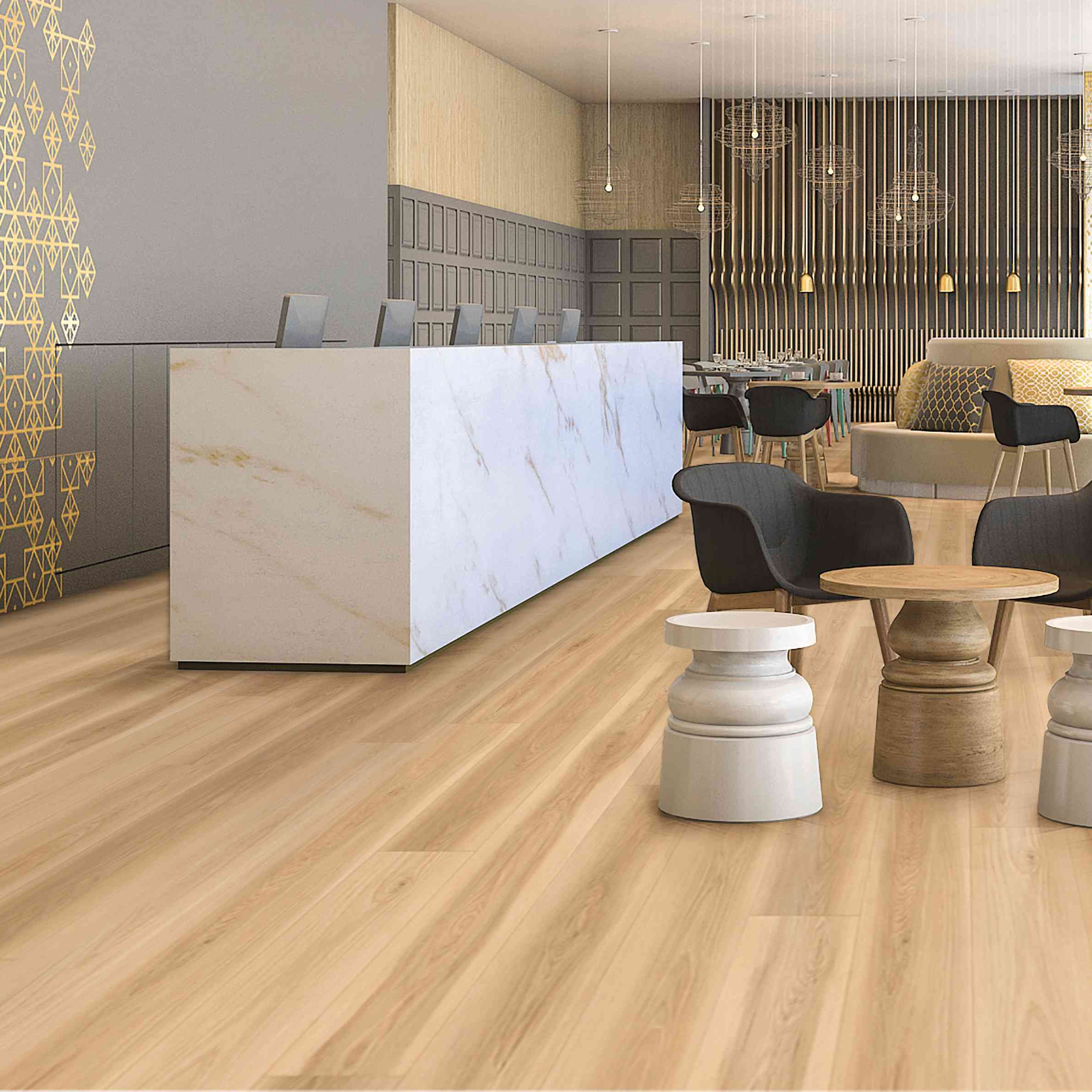 2022 New design Plastic PVC Viny SPC ABA luxury vinyl plank flooring Wood look lvt flooring