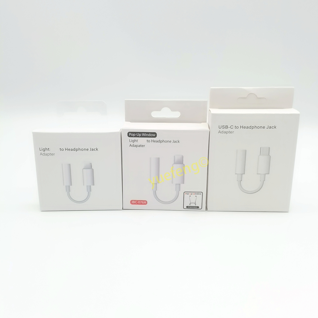 For Apple Headphone Jack Adaptor Lighting to 3.5 mm Headphone Jack Adapter For Iphone