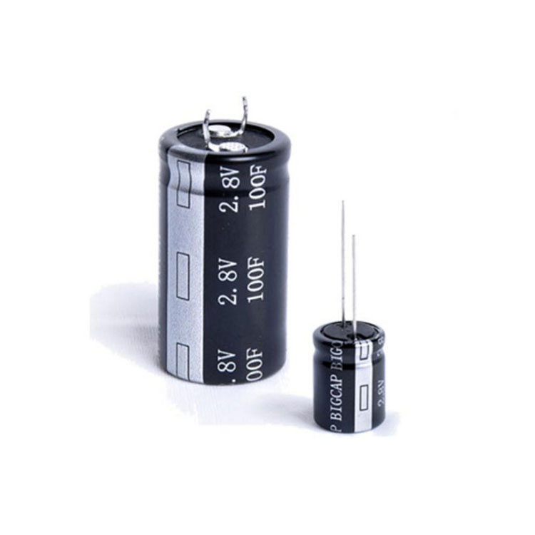 BRE Series 2.7V Cylindrical Supercapacitor Multi-capacity selectable