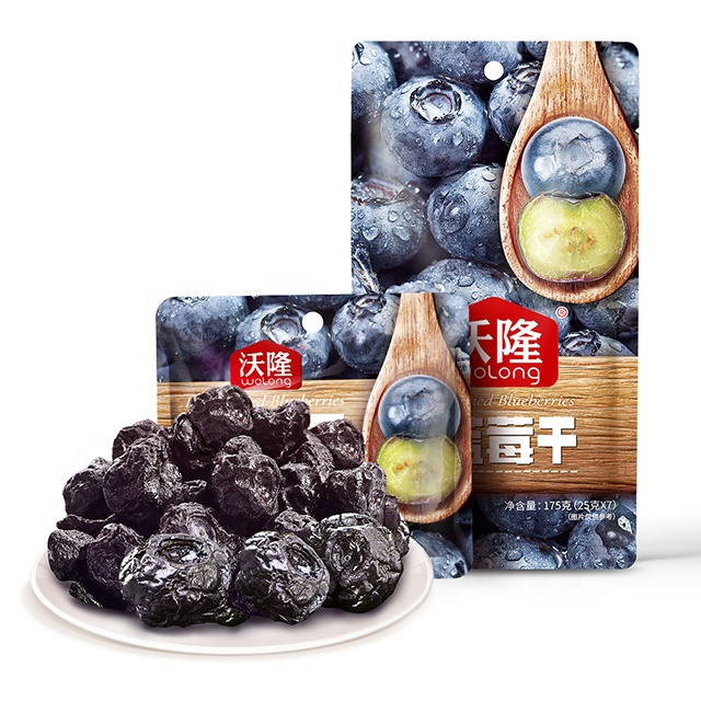 Wolong dried blueberry pouch 7 bags for a week, US sweet blueberry